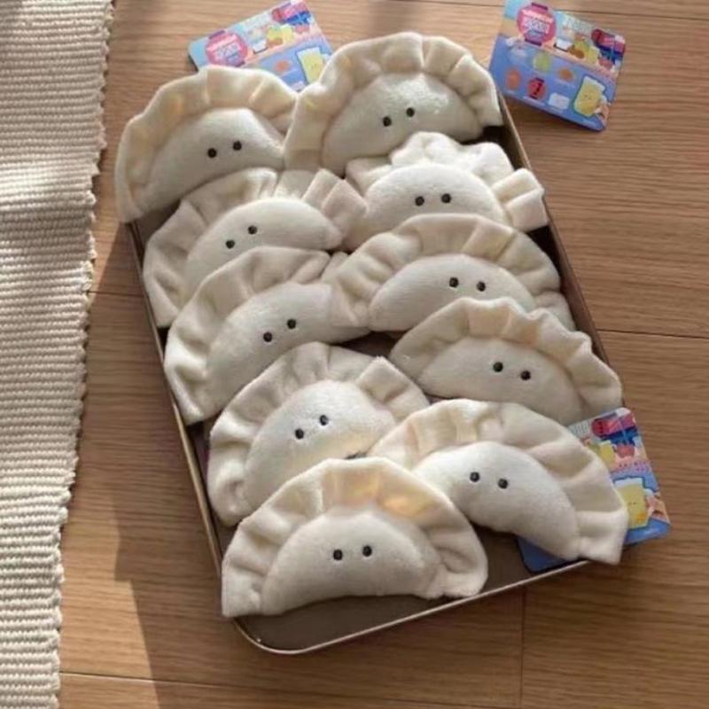 Cute Pendant Key Ring Plush Keychain Soft Stuffed Keyrings For Boy Girl For Bag Decorations Student Accessories