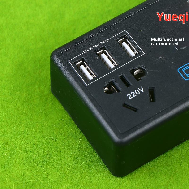 Multi-Functional Car Power Inverter 12V/24V To 220V Car Converter With Usb Port Automotive Charging Charger For Car Truck Rv