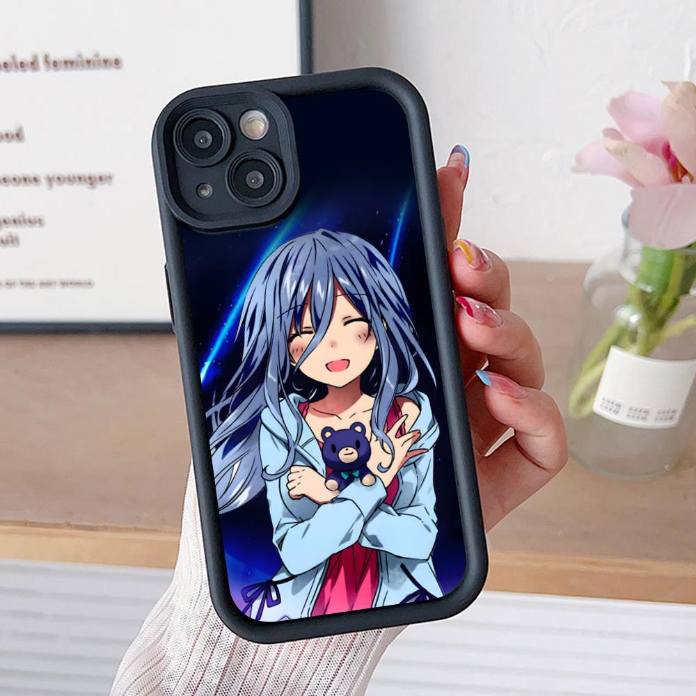 Date a Live Mio Takamiya Phone Case for iPhone 17 16 15 14 13 12 11 Air Pro Max Plus Thicken TPU Colorful Cover Cover Pretty