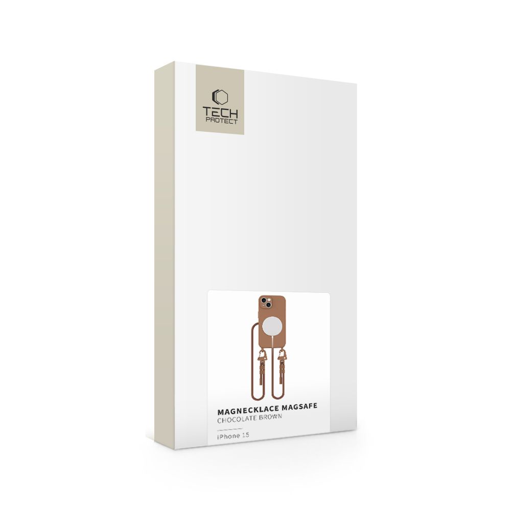 Tech-Protect Magnecklace Magsafe Iphone 15 Chocolate Brown