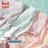 MIIOW Women's Mid-Rise Ice Silk Antibacterial Briefs 4-Pack