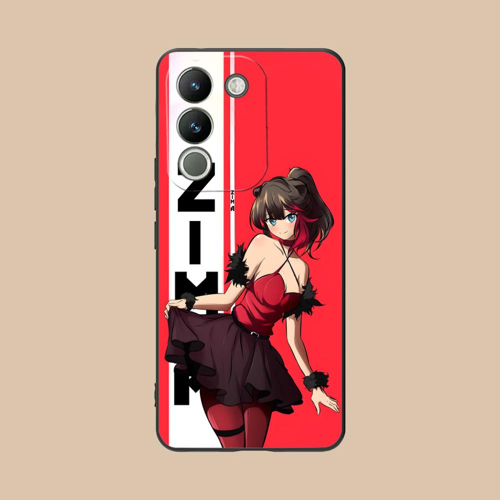 

Arknights Zima Matte TPU Mobile Phone Case for VIVO Y77 76 75 74 73 72 58 56 55 51 50 38 36 Y19 Y18 Y03 Y01 5G Colorful Cover vivo Y01