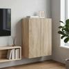 vidaXL Armoire Murale Chêne Sonoma 66 x 34,5 x 90 cm Bois d'ingénierie