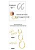 Gold-Plated Stainless Steel Round Earrings - European & American Fashion, Simple Hollow Circle Design