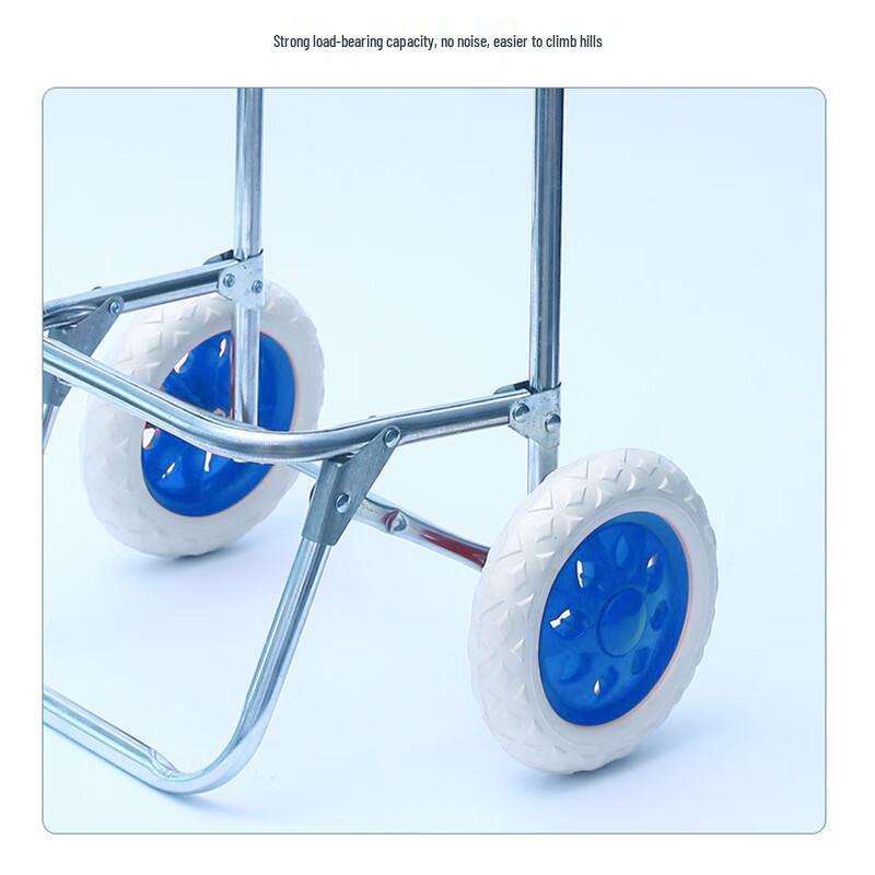 Portable Single-Wheel Shopping Cart