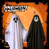 Kids Halloween Scary Hooded Cape, Halloween Scary Cloak Cosplay Costumes Halloween Cape Scary Costume