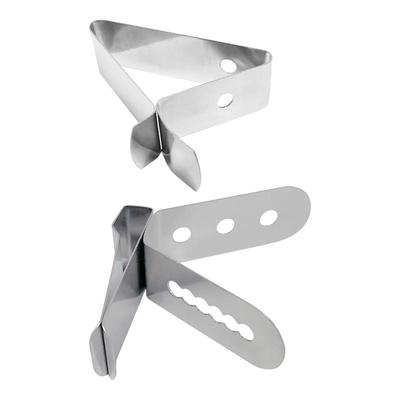 Stainless Steel Thermometer Barbeque Harmless Probe Clip Holder Coffee Cup Clip Kitchen Restaurant Nontoxic Heat-Resisting