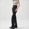 Micro Flare Slimming Pants: New Autumn Women's Cotton Stretch, Loose-Fit, Long-Leg Casual Wear.