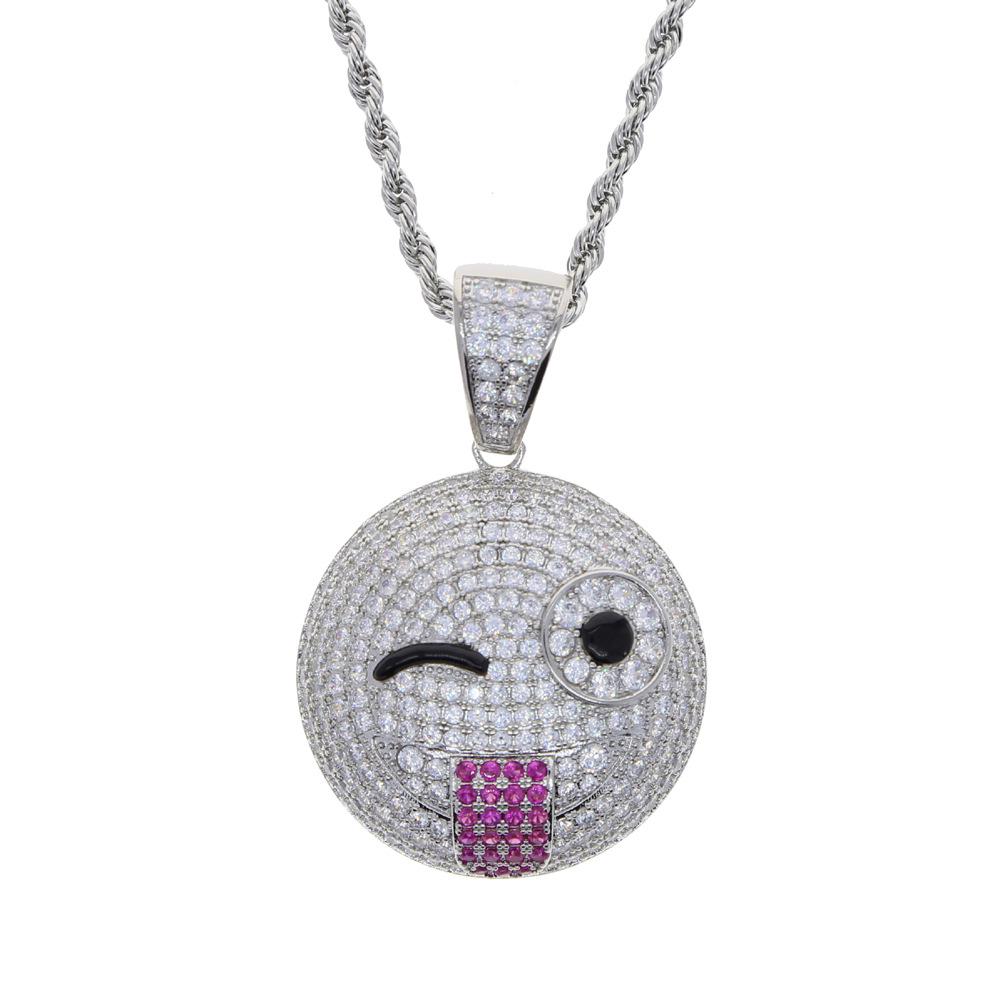 2022 Hip-hop Ghost Face Pendant Necklace for Women - European & American Trend Jewelry