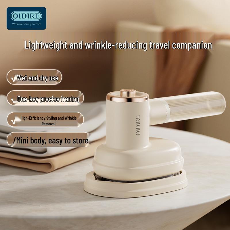 Oudidian Portable Handheld Garment Steamer - Compact Ironing Essential for Home and Dorm Use
