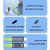 Digital 240W Fast Charging Usb Type C Cable Usb-C Quick Charge Data Transmission Charger Cord For Phone