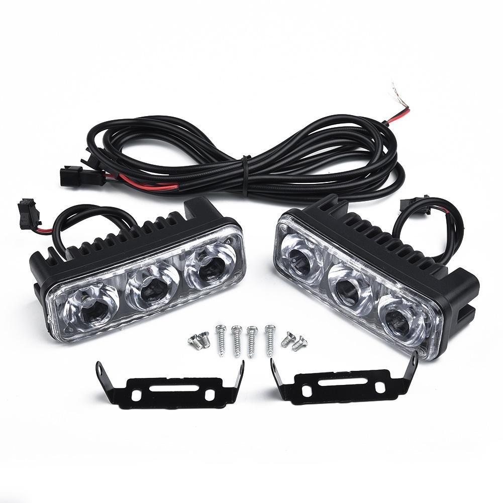 2 stücke Licht Super Weiß High Power Auto Laufende Arbeit Nebel Lampe Zubehör
