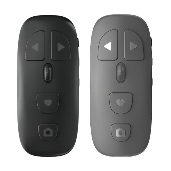 Bluetooth-compatible Remote Control with Rolling Wheel Wireless Phones Tablets Camera Shutter E-book Reading Short Video Page Turner Clicker