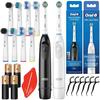 2x Brosse À Dents Électrique Pour Oral-B Advance Pro Battery Dans Le Lot