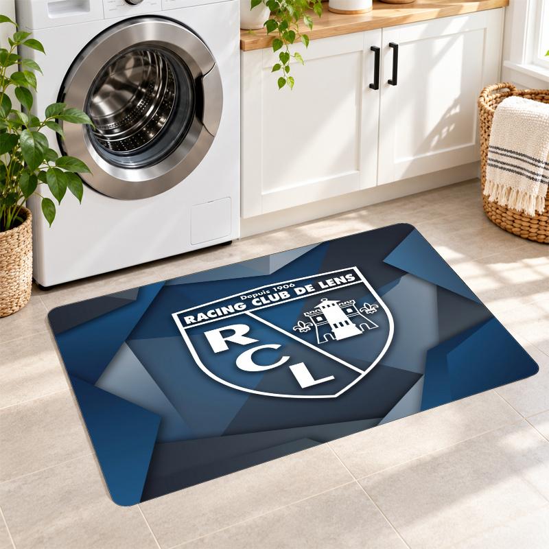 Flannel Kitchen Mat Lens FC Soft Area Rug Non Slip Floor Carpet Home Decoration