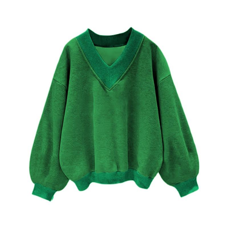 Felpa Casual Larga da Donna per Autunno e Inverno