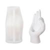Guanyin Candle Silicone Mould Non-Stick Soap Plaster Craft DIY Home Decorations Resin Molds Tool for Aromatherapy