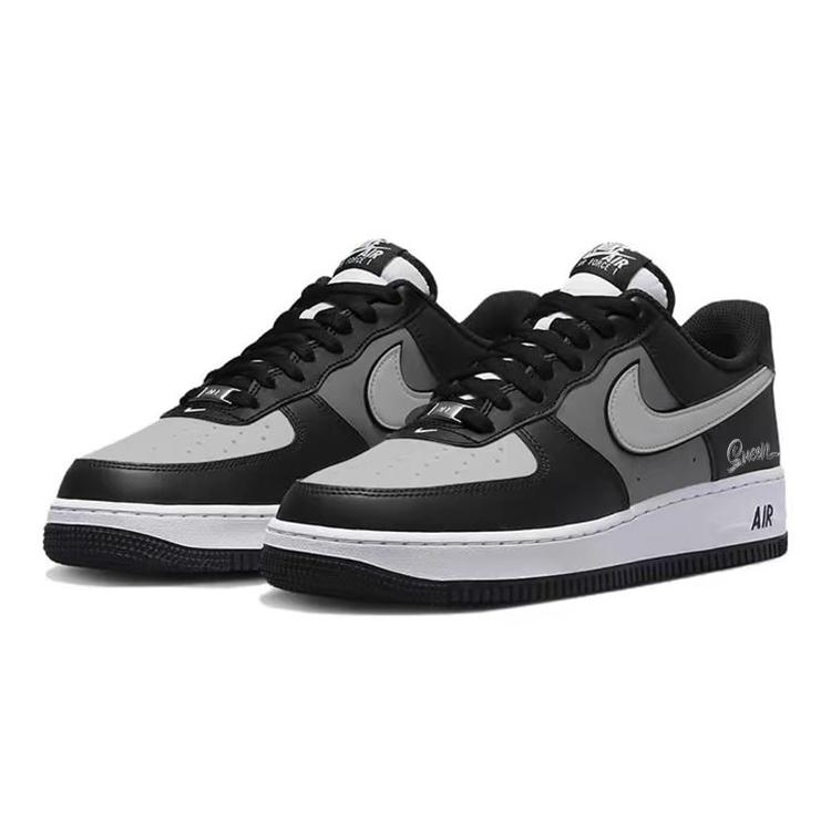 Nike Air Force 1 'Panda' Slip Resistant, Abrasion Resistant, Lightweight Low Top Skateboard Shoes Unisex DV0788-001(Team183-)