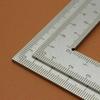 1Pcs Thickened Stainless Steel Ruler L-Shaped Right Angle Ruler Metal Small Frame Ruler Measuring Layout Tool Steel Angle Ruler