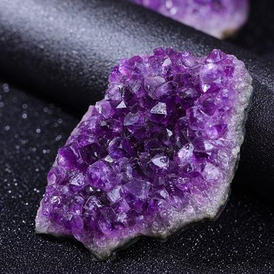 Piedra mineral Energía espiritual Fluorita Gemas Artesanía Cristal Cuarzo Varita de piedra Amatista