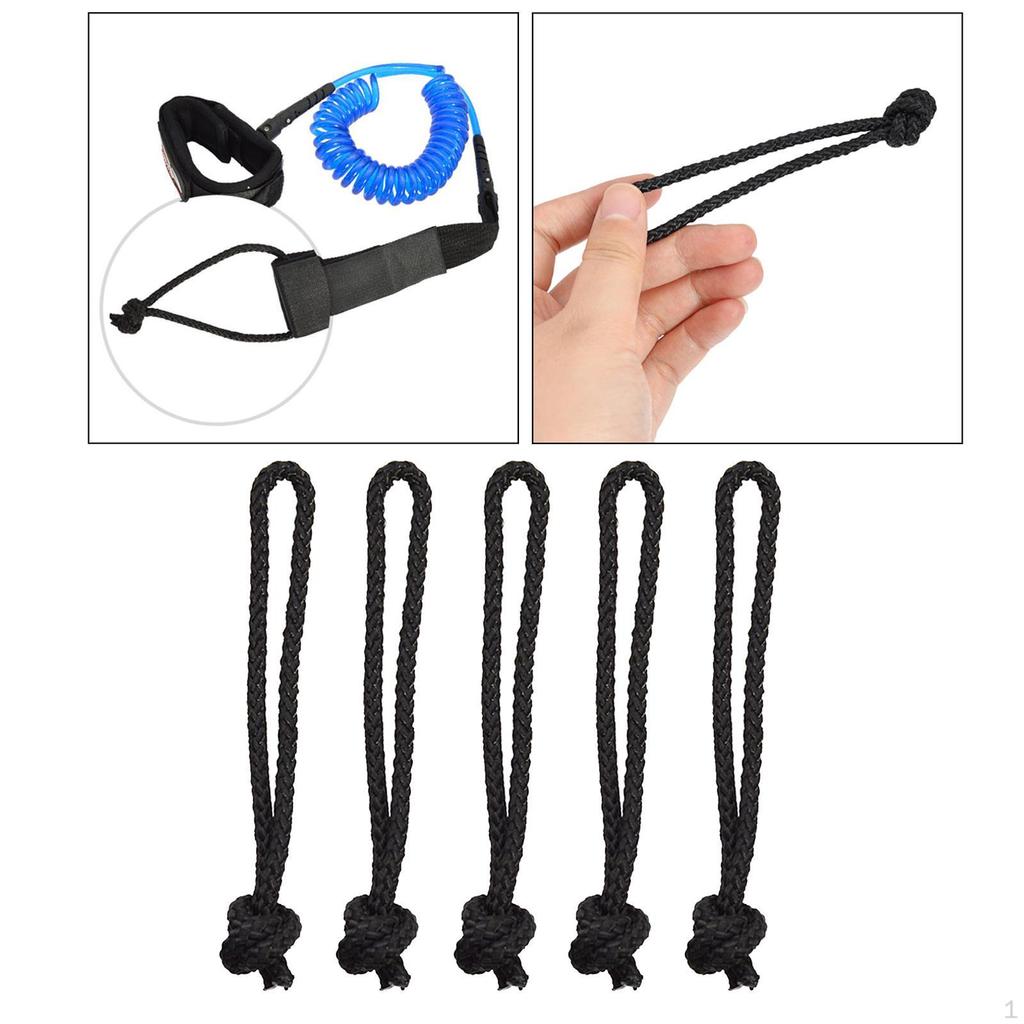 5 Pezzi Corda Laccio per Tavola da Surf Paddle Board Longboard e Short Board Sport Acquatici