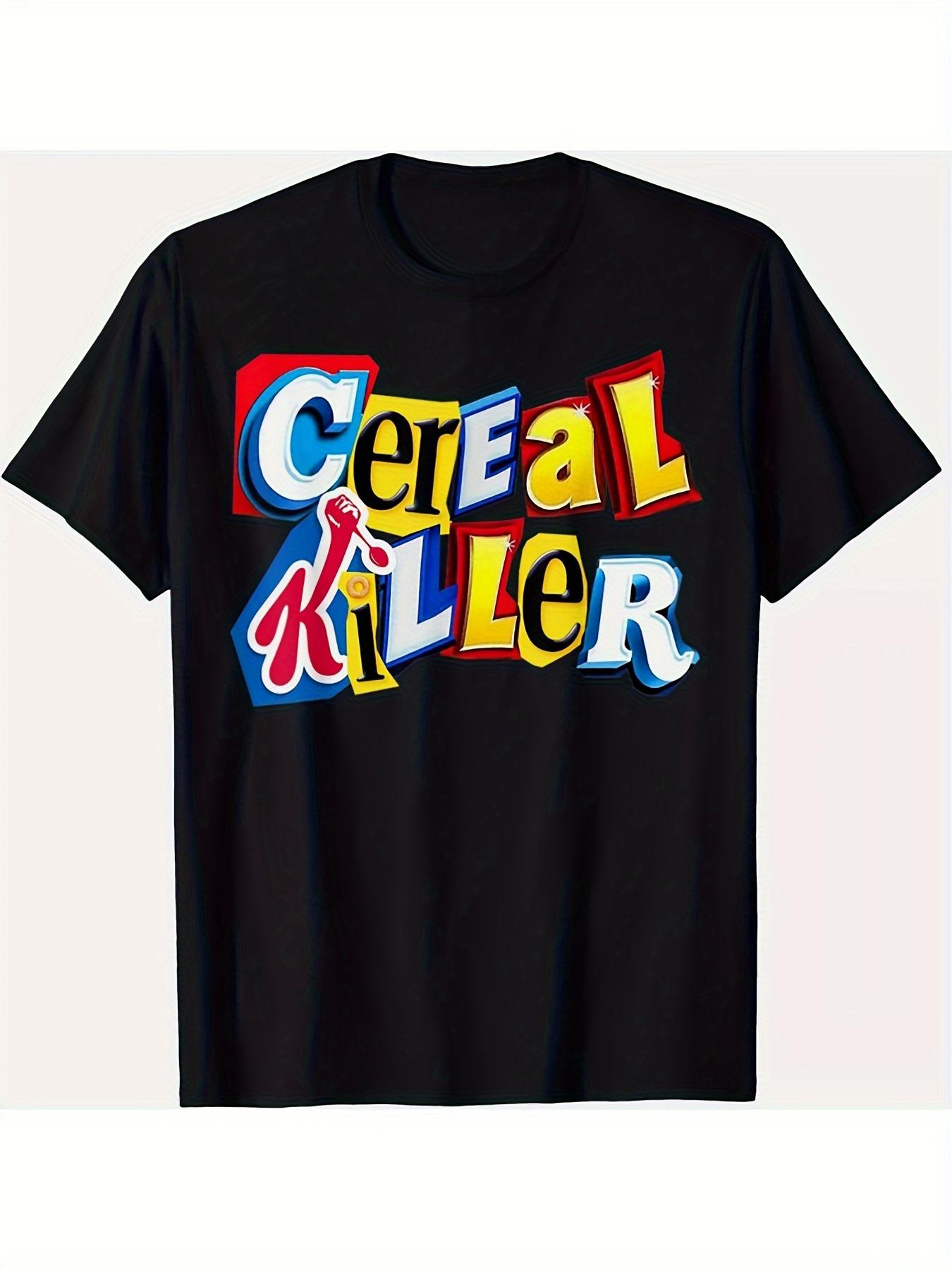 Cereal Killer  Men S T-Shirt - Rugged Graphic Design XL
