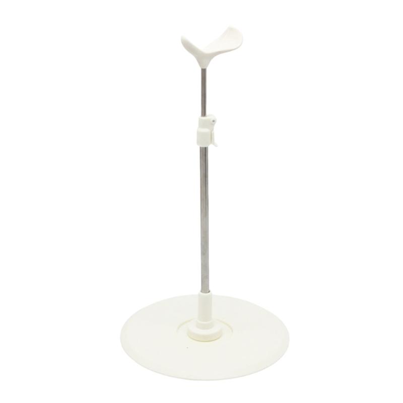 

Многофункциональная элегантная белая регулируемая подставка для кукол, модный аксессуар для кукол Лолиты от 48 см до 60 см