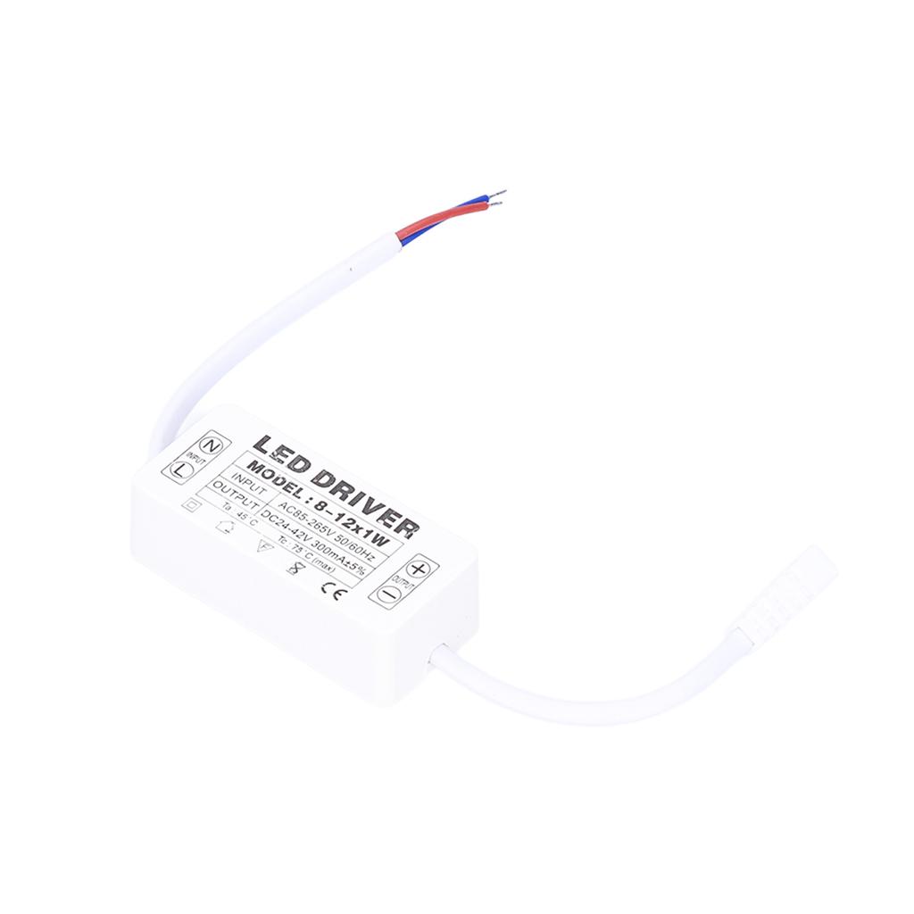 LED Driver 300mA Constant Current Transformer DC24‑42V Lamp Power Supply Driver AC85‑265V