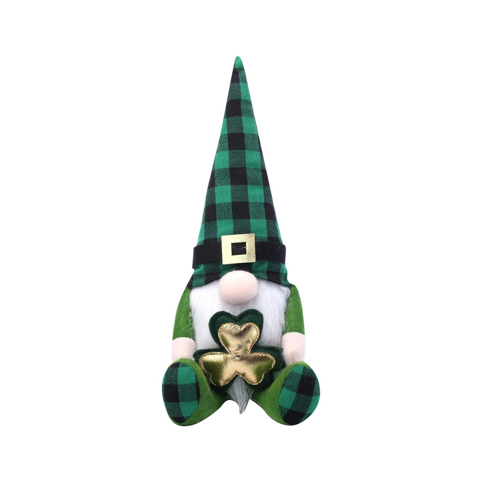 

улица. День Святого Патрика Кукла Рудольф Ирландский день Безликая кукла Орнамент One Size