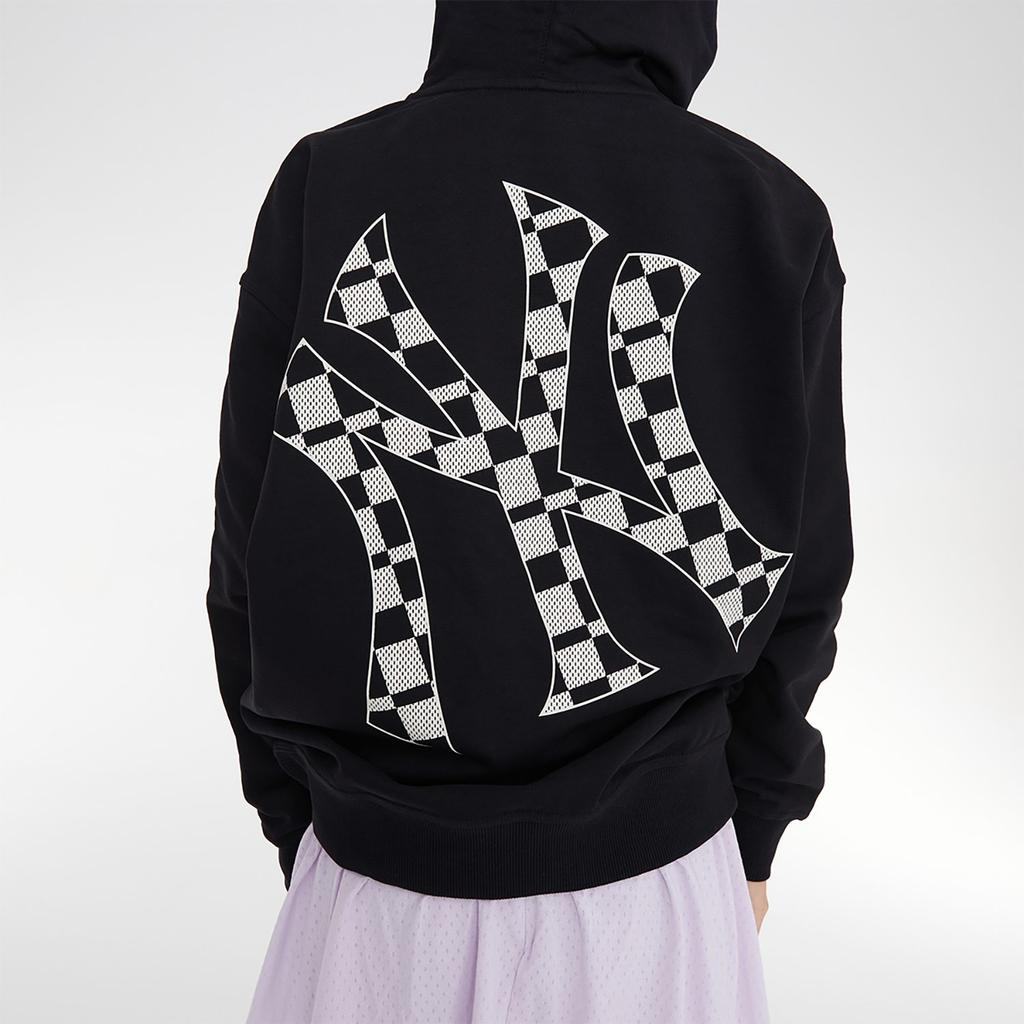 MLB New York Yankees Sweatshirts Unisex Black Crew Neck Moderate Regular 3AHDO0134-50BKS