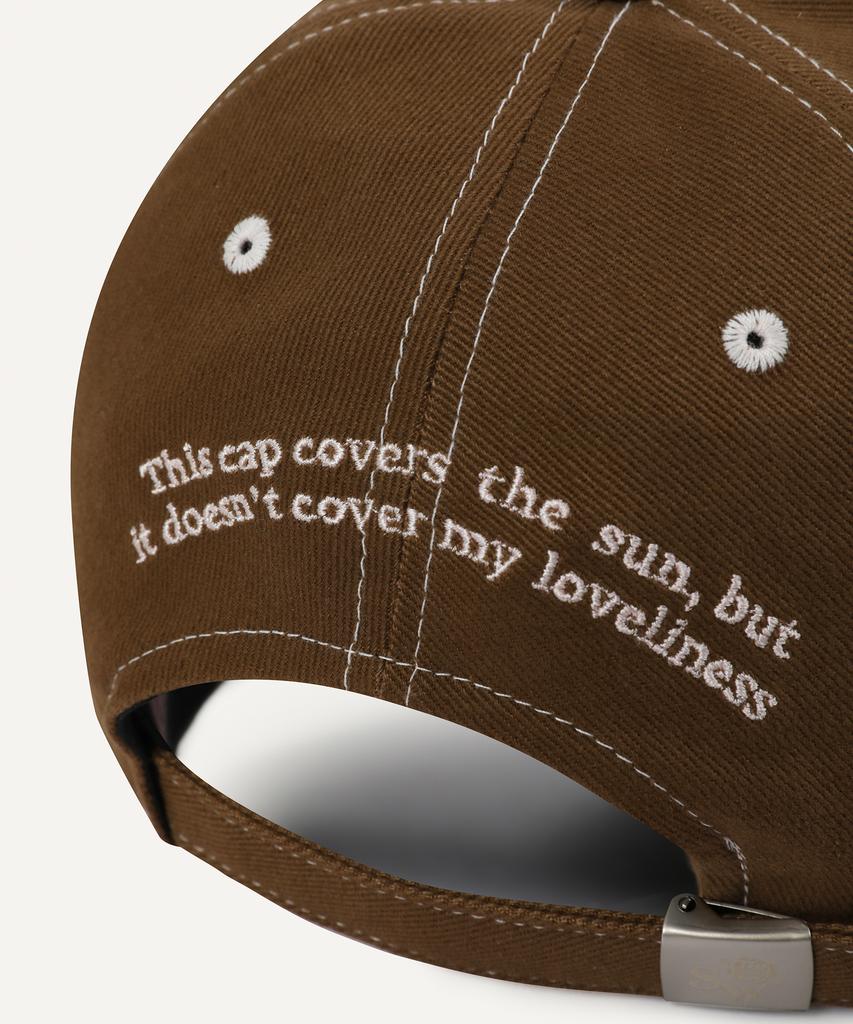 SWEATSWEET Not Cover Lovely Ball Cap - Brown