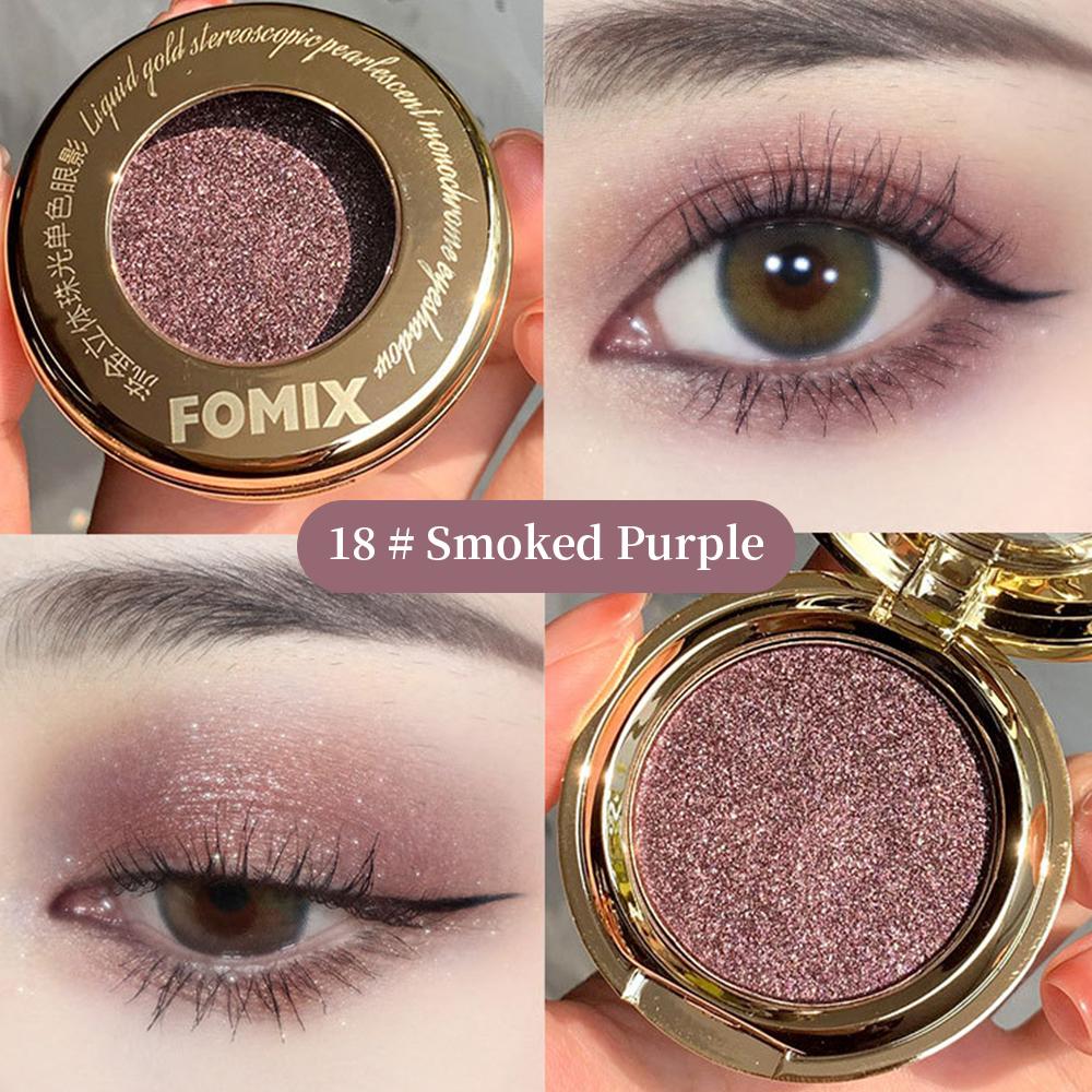 

FOMIX Diamond Glitter Eyeshadow High Gloss Sparkling Eye Makeup 5 Colours Monochrome Eye Shadows