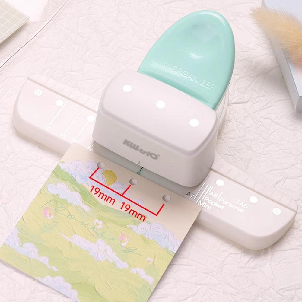 4mm Bohrmaschine Loseblatt Manuell Ledger Bohrmaschine Manuelle Bohrmaschine Drei Loch Loseblatt Papier Locher