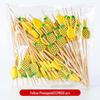 Brochettes et pics alimentaires jetables en bambou