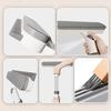 Window Screen Cleaning Brush 3 In 1 Glass Wiper with Retractable Wand Built-in Crevice Brush Swiveling Head Multi-Surface Cleaner