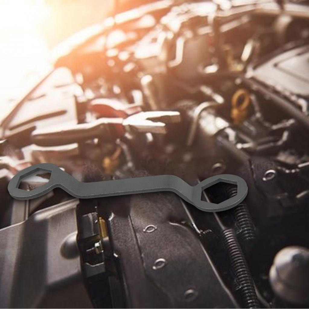 Clutch Removal Tool Double Head Wrench Pulley Hex Nut Wrench
