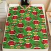 Couverture Flottante Imprimé Dessin Animé Grinch de Noël Couverture Chaude pour Chambre à Coucher, Canapé, Camping Cadeaux pour la Famille et les Amis-MJ019