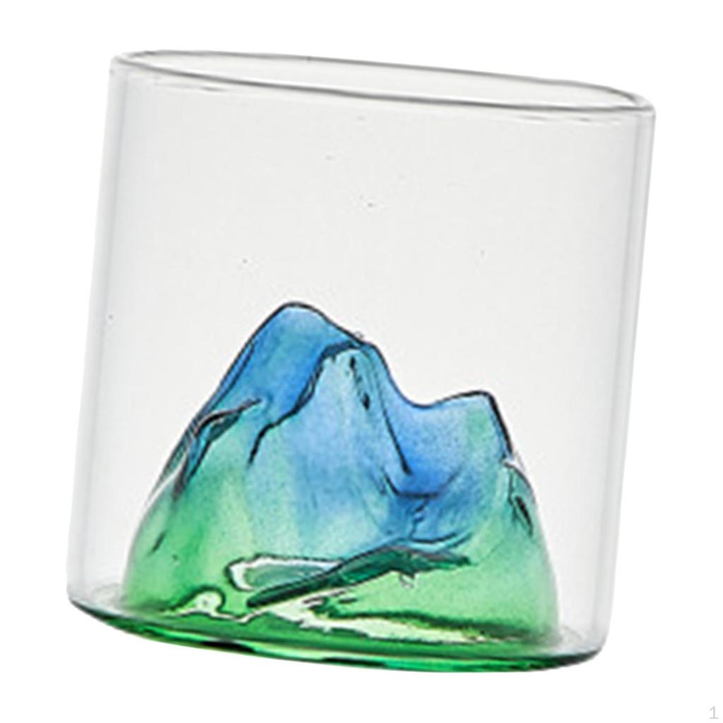 Creative Drinking Cup Tea Glassware Hand Blown Glass for Dining Fun Gifts Adults