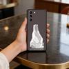 A-Animal P-Polar B-Bear Phone Case For Samsung S25,24,23,22,30,21,10,9,Ultra,Plus,Lite,FE,4,5 G Soft Black Case