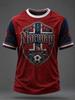 T-shirt Grafica Drago Vichingo Norvegese Uomo Donna Stampa 3D Stile Nordico Casual Sportiva Manica Corta Asciugatura Rapida Top Estivo