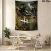 Dark Fantasy Wall Tapestry Gothic Art Bedroom Dcor Tapestry Wallmounted Fashion Print Wall Covering Decoration Work Of Art