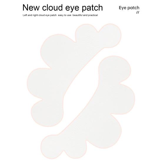 20 Teile/beutel wimpern augen aufkleber gute haftung Schmerzlos Mini Sicher Cloud Typ Wimpern Pad für Weibliche