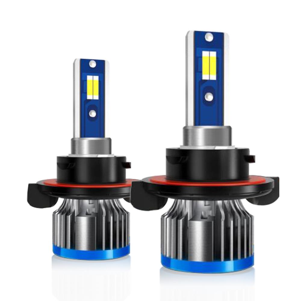 2PCS High/Low Beam H13 LED Headlight Bulb 150W 25000LM LED Headlights IP68 Waterproof 6000K White Auto Led Lights