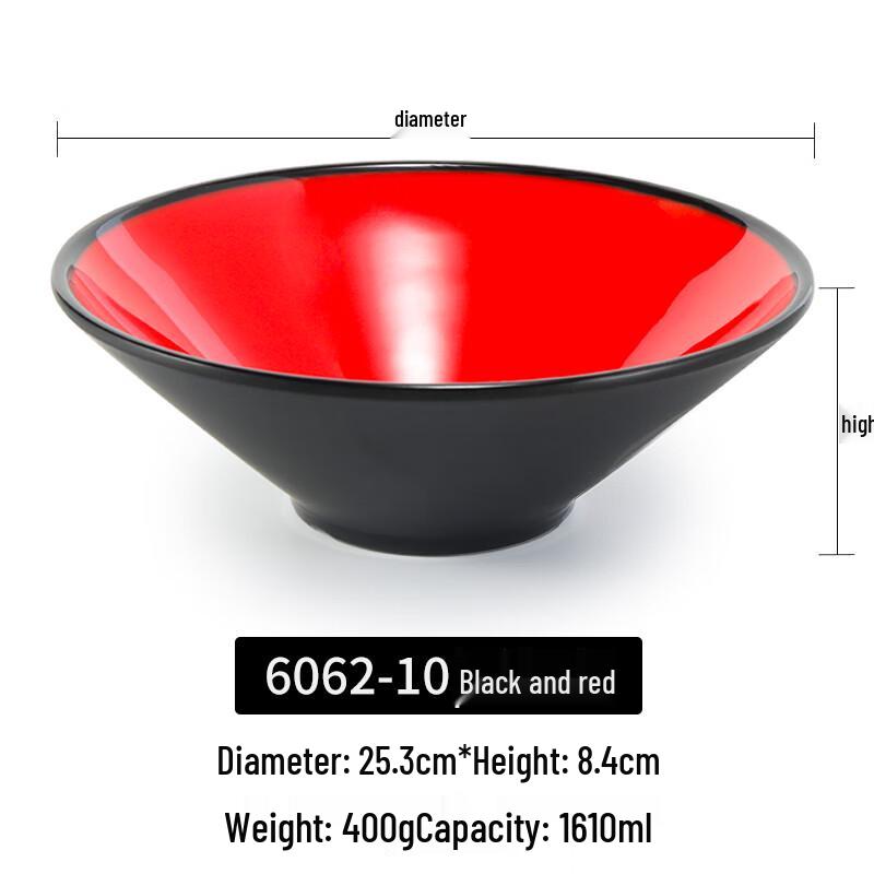 A5 Melamine Conical Noodle Bowl