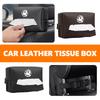 Auto Logo Taschentuch Organizer Tasche Leder Papiertuch Aufbewahrungsbox Zubehör Für Vauxhall Zafira Vectra Vivaro Corsa D Astra G J H