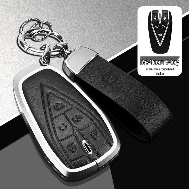 Changan Car Key Cover for Third Gen CS75 Plus, Yidong Plus, CS55, and CS35 Plus