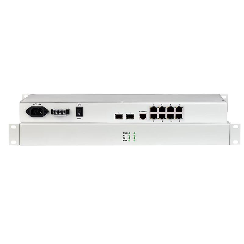 

Kunyu 8GE-2F 8-Port Gigabit Ethernet to Fiber Optic Media Converter