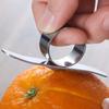 Stainless Steel Orange Peeler Modern Kitchen Tool for Easy Fruit Peeling
