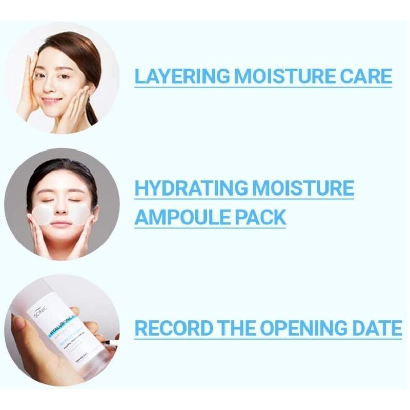 SCINIC Hyaluronic Acid Ampoule Skin 150ml Moisturizing Toner Hydrating Toner NEW