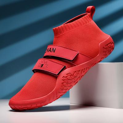 Scarpe Casual da Uomo di Alta Qualità Moda Scarpe Sportive da Uomo Scarpe da Allenamento Traspiranti per Coppie Scarpe Fitness Yoga Rosse